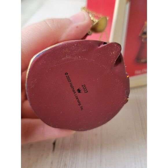 Hallmark the decision 2003 Santa Claus ornament Xmas naughty nice - Picture 7 of 7